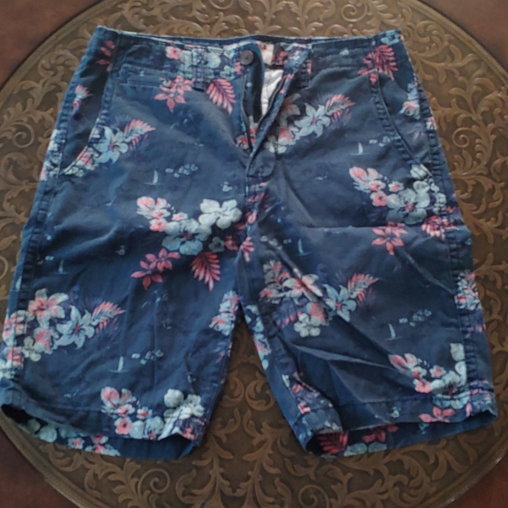 Arizona floral jean shorts-Size 32